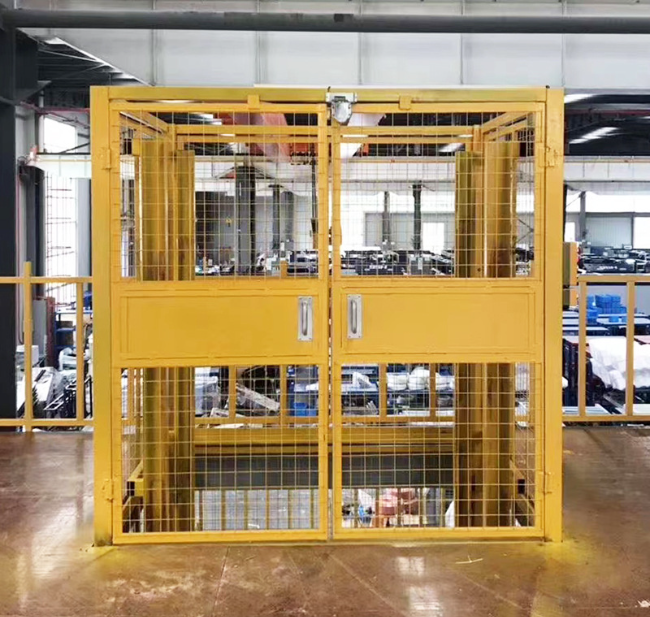 寿宁智能导轨式升降机亮相